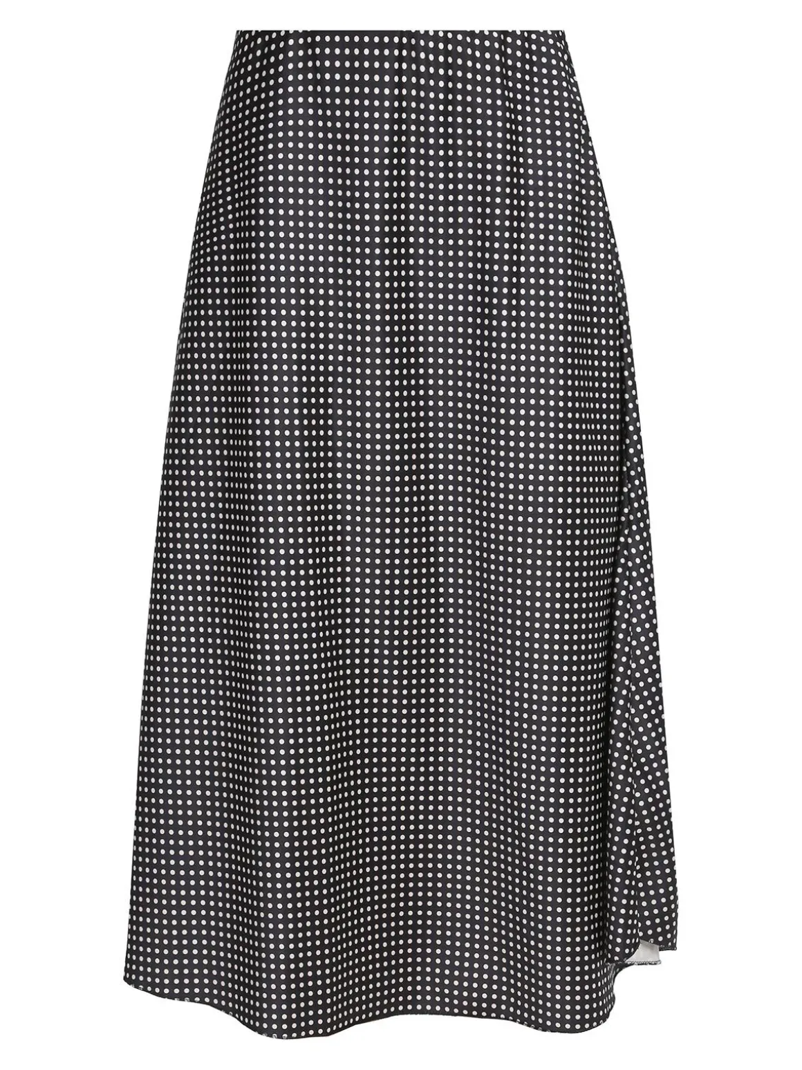 Insta Firenze Gonna midi donna a pois - bordeaux