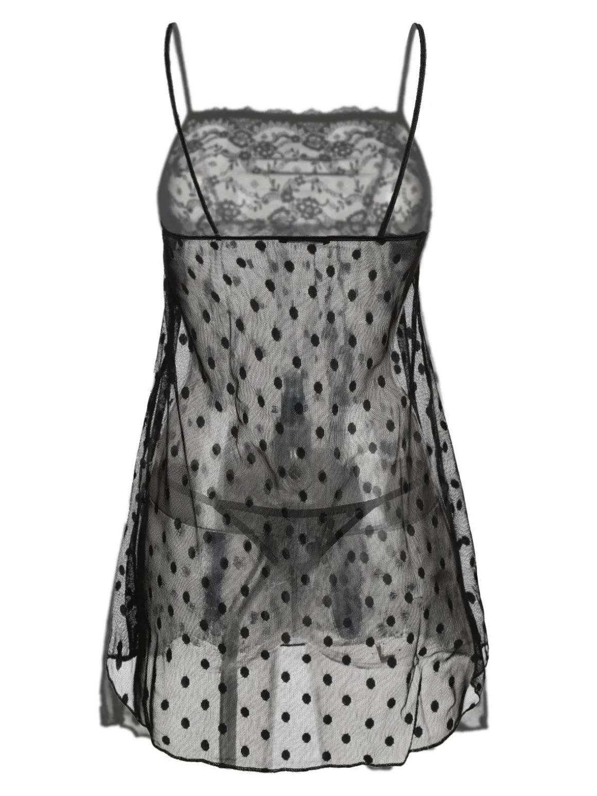 Intimami Babydoll a spalla fine + perizoma