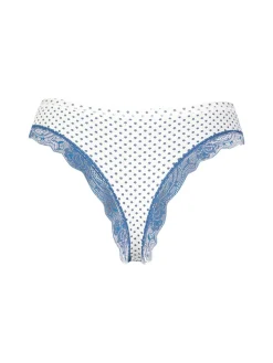 Intimami Brasiliana in cotone con pizzo