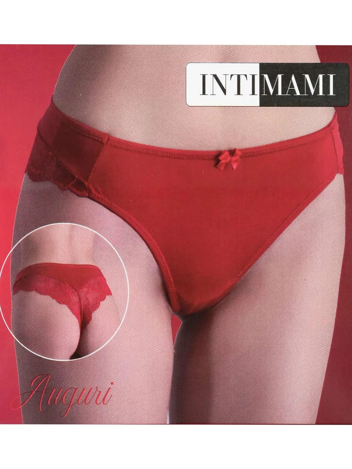 Intimami Brasiliana rossa con pizzo
