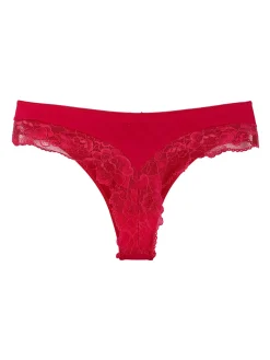 Intimami Brasiliana rossa con pizzo