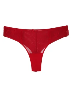 Intimami Brasiliana rossa in pizzo