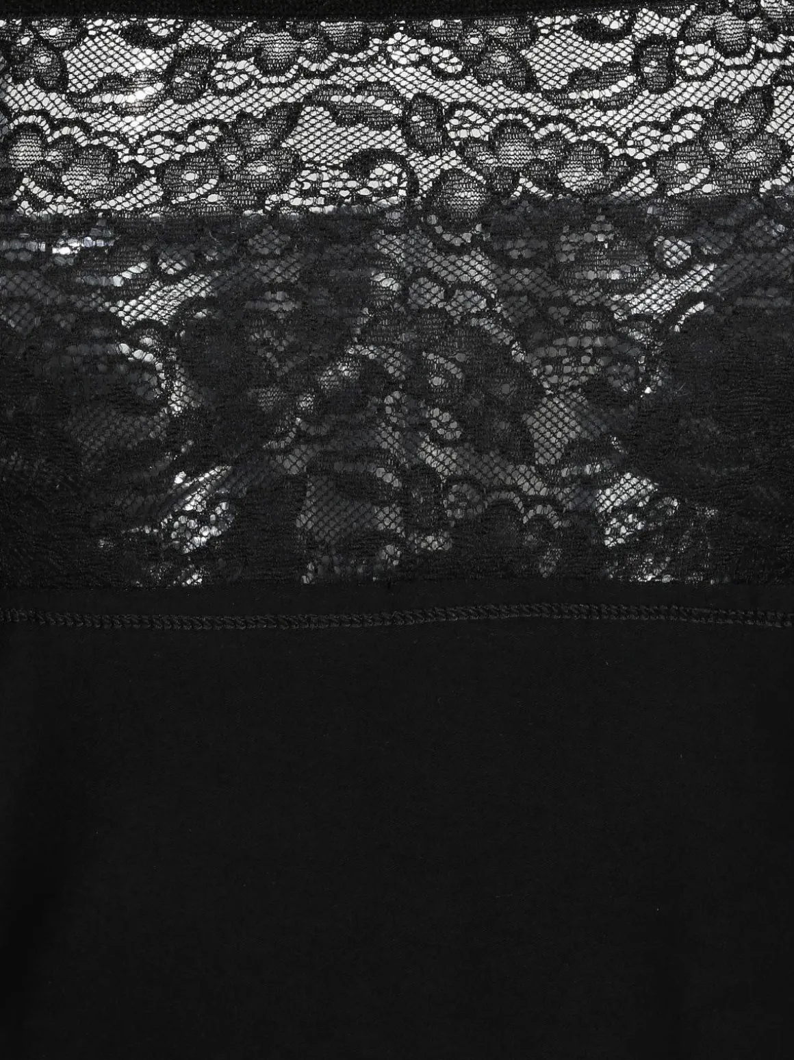 Intimami Canotta intima con pizzo in cotone bielastico