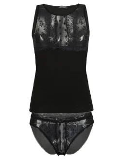 Intimami Coordinato intimo canotta + slip in pizzo