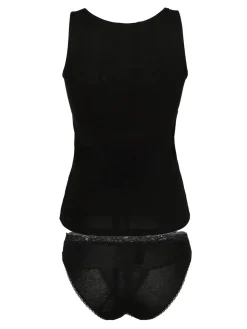 Intimami Coordinato intimo canotta + slip in pizzo