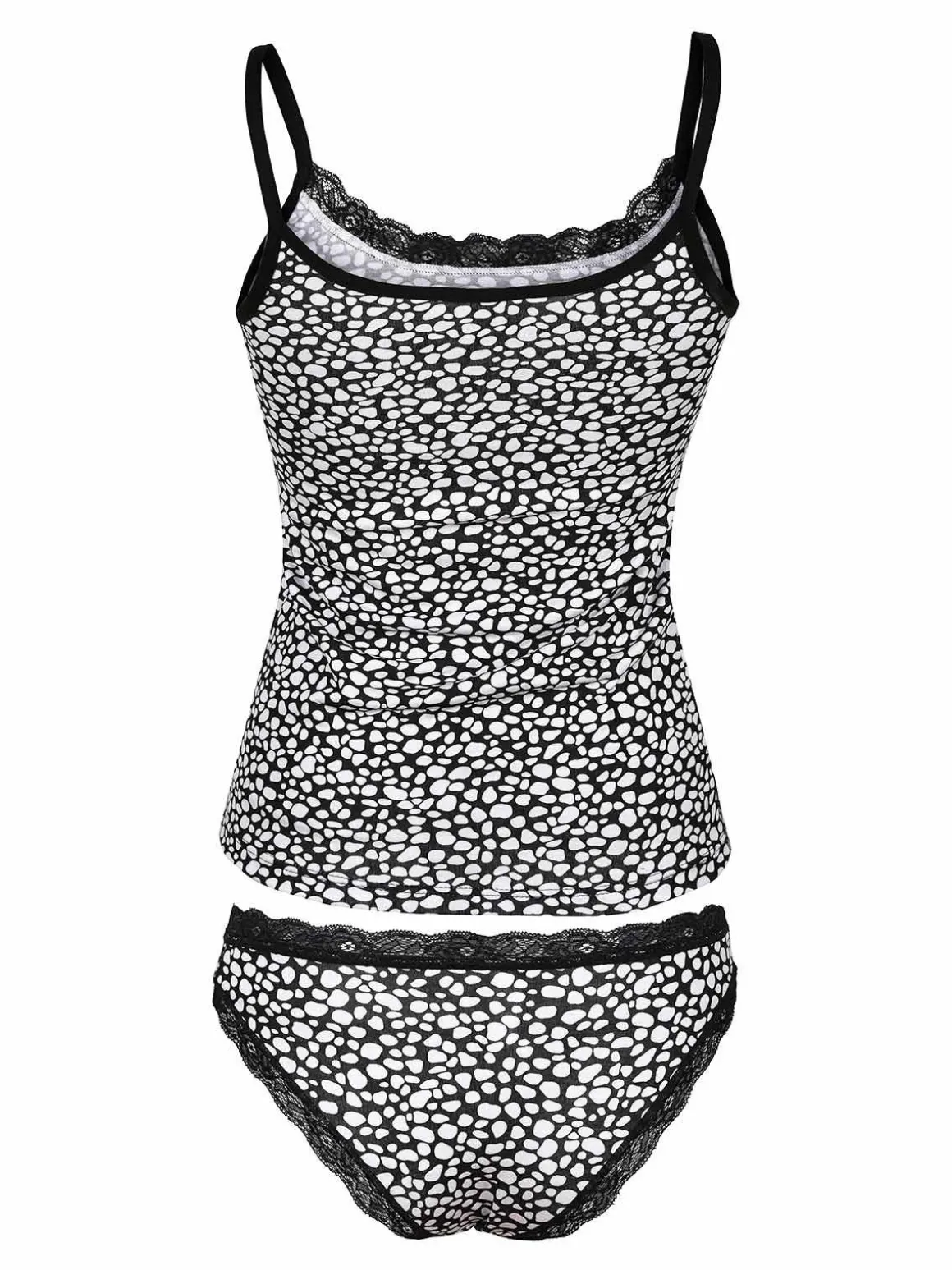 Intimami Coordinato intimo donna top+slip pizzo