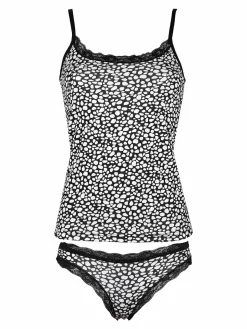 Intimami Coordinato intimo donna top+slip pizzo