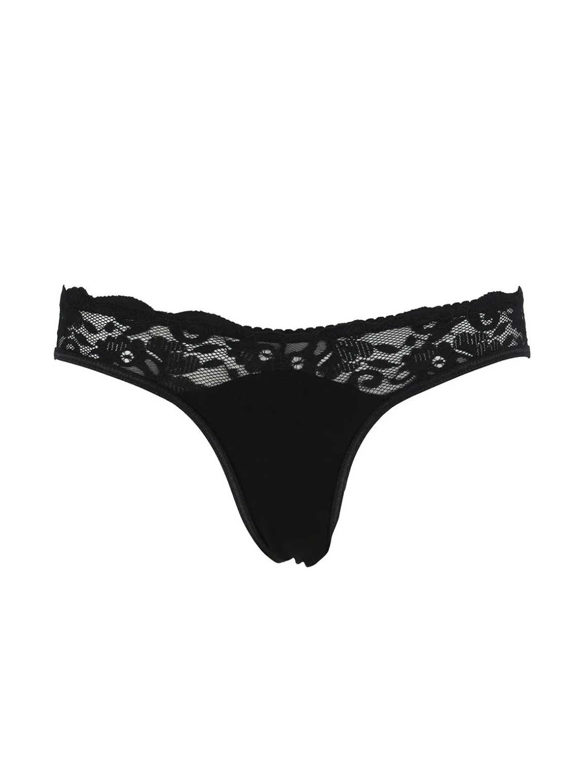 Intimami Coordinato intimo donna in pizzo con top e brasiliana - nero