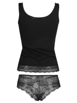 Intimami Coordinato intimo top + culotte in pizzo