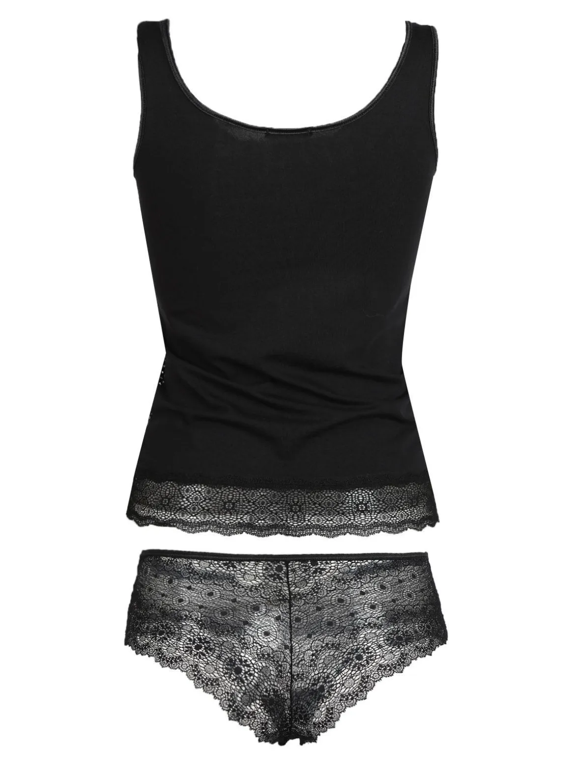 Intimami Coordinato intimo top + culotte in pizzo