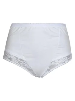 Intimami Culotte in cotone con pizzo