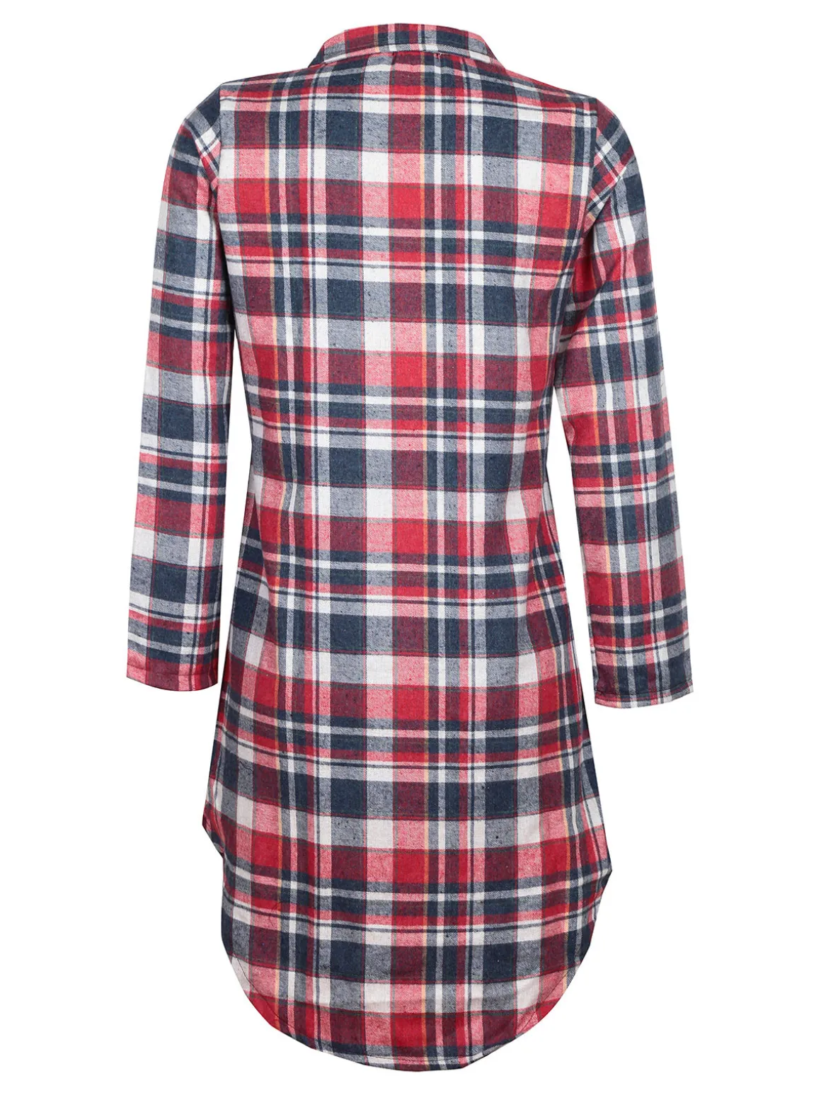 Intimami Maxi camicione donna a quadri