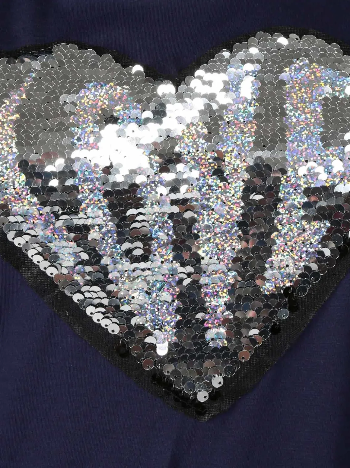 Intimami Pigiama lungo donna in cotone con paillettes
