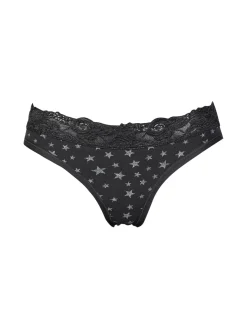 Intimami Slip donna in cotone con pizzo