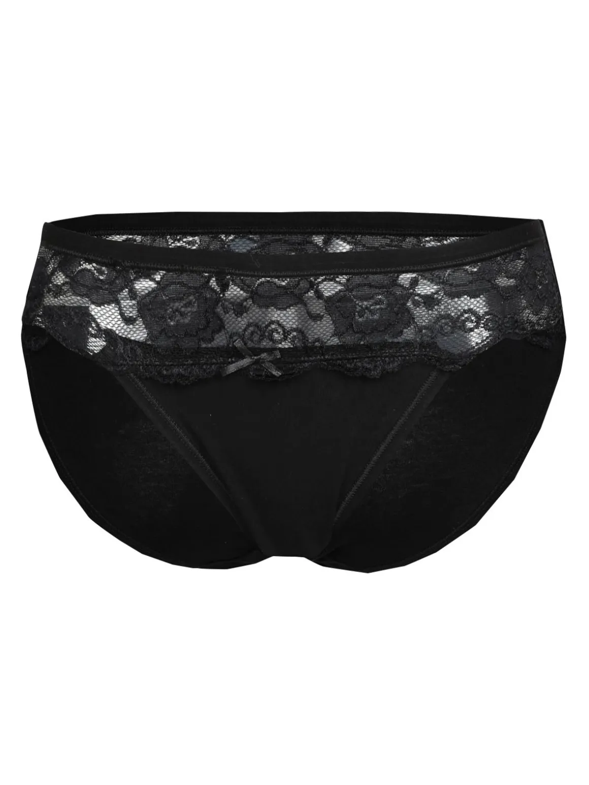 Intimami Slip in cotone con pizzo