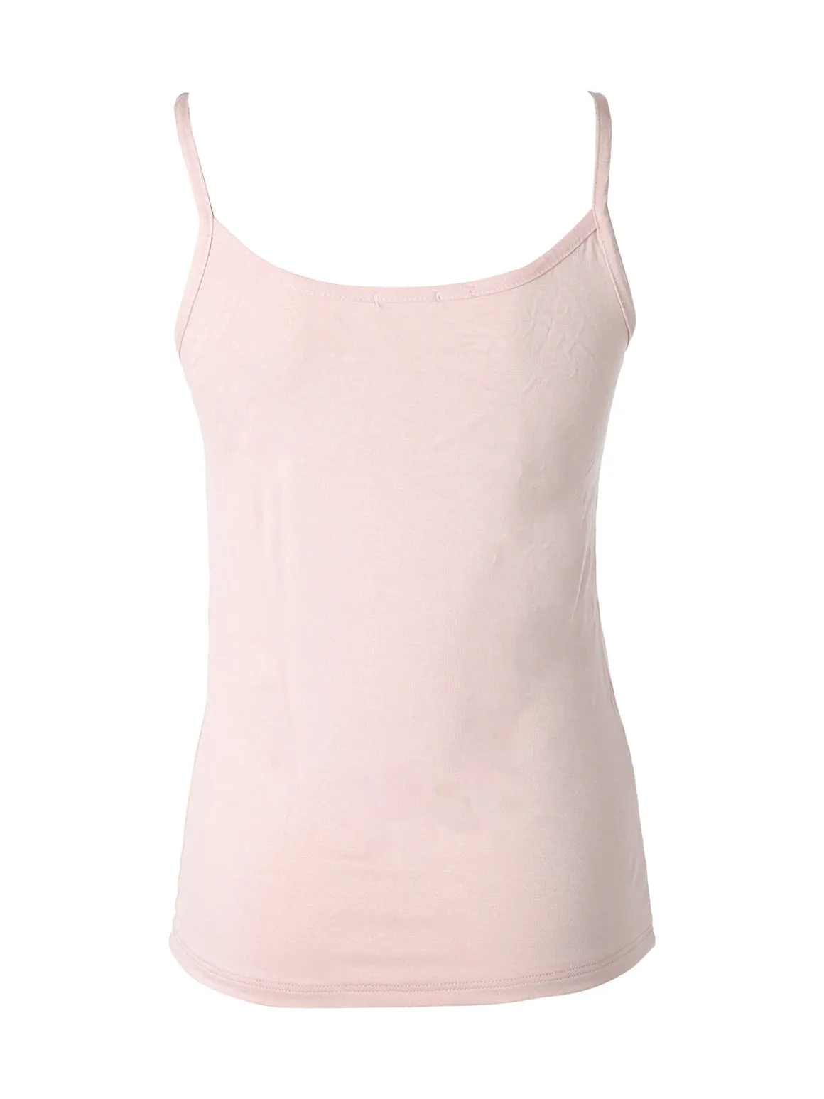 Intimami Top donna con spalline sottili e scollo in pizzo - rosa