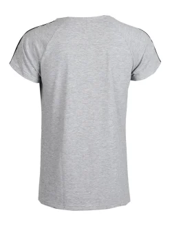 Intimami T-shirt mezza manica con strisce laterali
