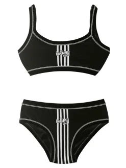 Intimy Girl Coordinato intimo bambina top+slip con stampa scritta