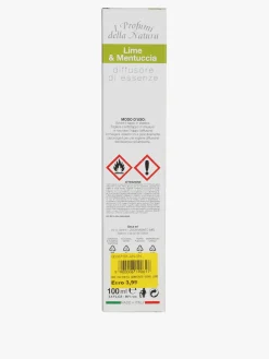I Profumi Della Natura Diffusore per ambienti con bastoncini Lime e Mentuccia