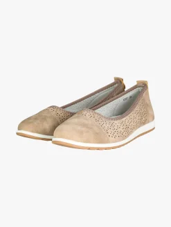 Italian Style Ballerine donna traforate - khaki