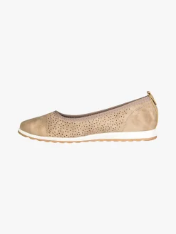 Italian Style Ballerine donna traforate - khaki