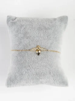 Italian Style Bracciale donna sottile con ape