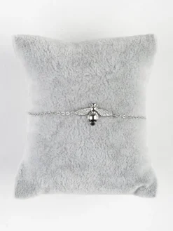 Italian Style Bracciale donna sottile con ape