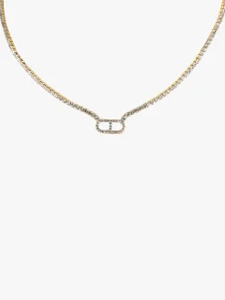Italian Style Collana donna con strass