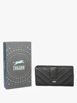 Jaguar Portafoglio in pelle da donna - nero