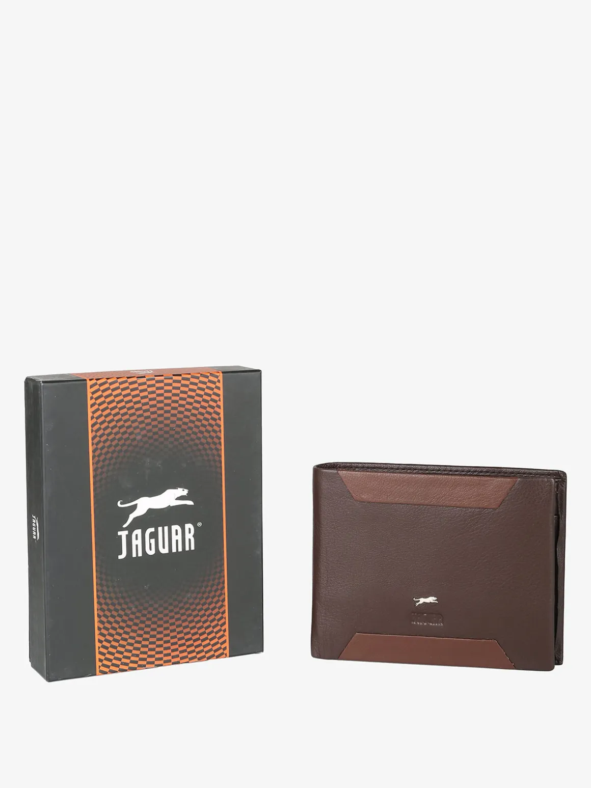 Jaguar Portafoglio uomo in pelle - moro