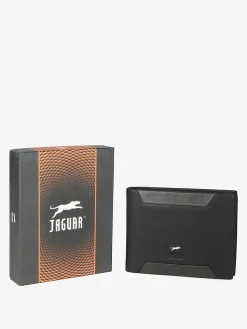 Jaguar Portafoglio uomo in pelle - nero