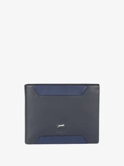Jaguar Portafoglio uomo in pelle - blu