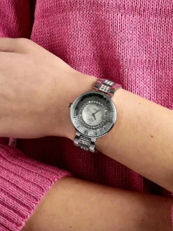 Jcky Orologio da polso donna con strass