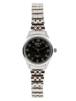 Jcky Orologio da polso donna con cinturino elastico