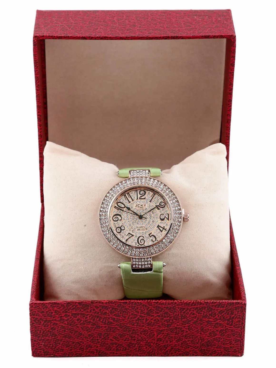 Jcky Orologio da polso donna con strass