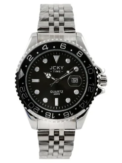 Jcky Orologio da polso uomo con datario