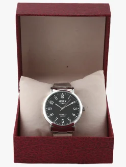 Jcky Orologio da polso uomo con cinturino elastico