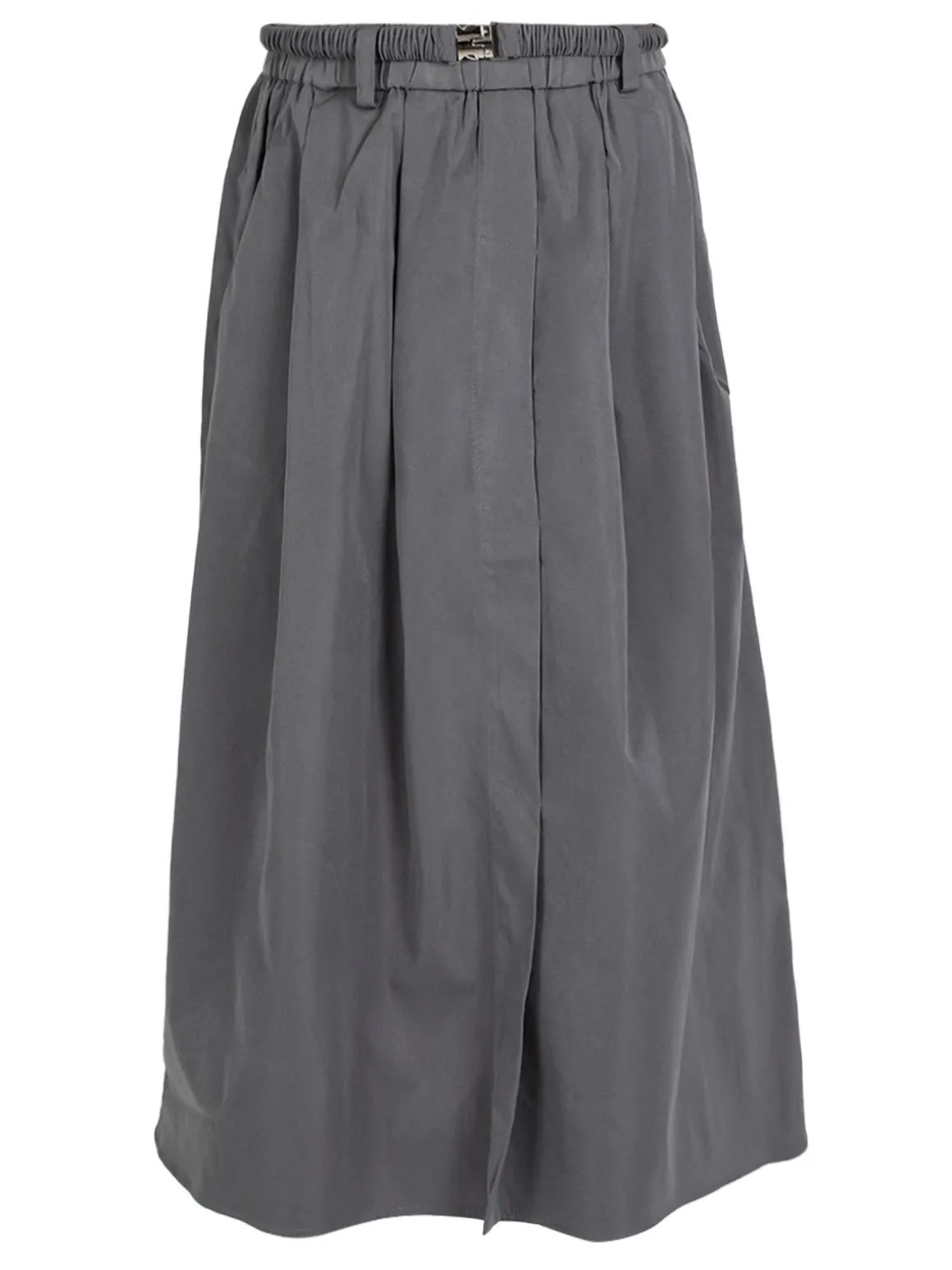 Jeans Louise Francoise Gonna donna midi a vita alta con cintura in vita