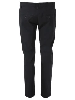 Jeans Yesed Pantaloni da uomo slim fit in cotone con stampa texture - nero