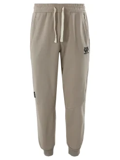 Jeans Yesed Pantaloni sportivi da uomo con coulisse e polsini - fango