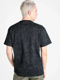 Jeans Yesed T-shirt girocollo da uomo in cotone con stampa