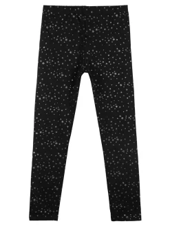 Jebellina Leggings da bambina con stelle