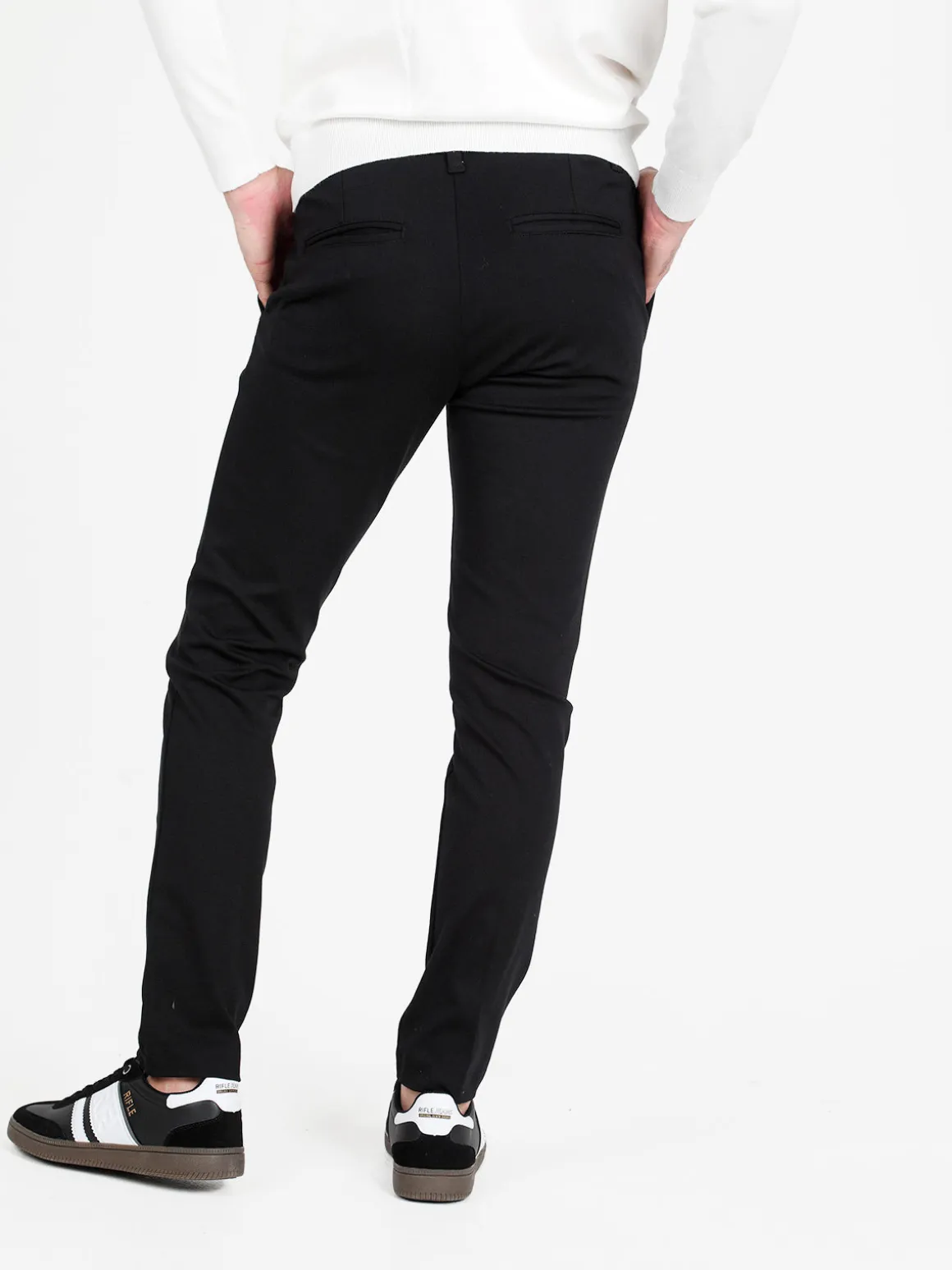 J.E. Mc Collum Pantaloni casual da uomo a gamba dritta