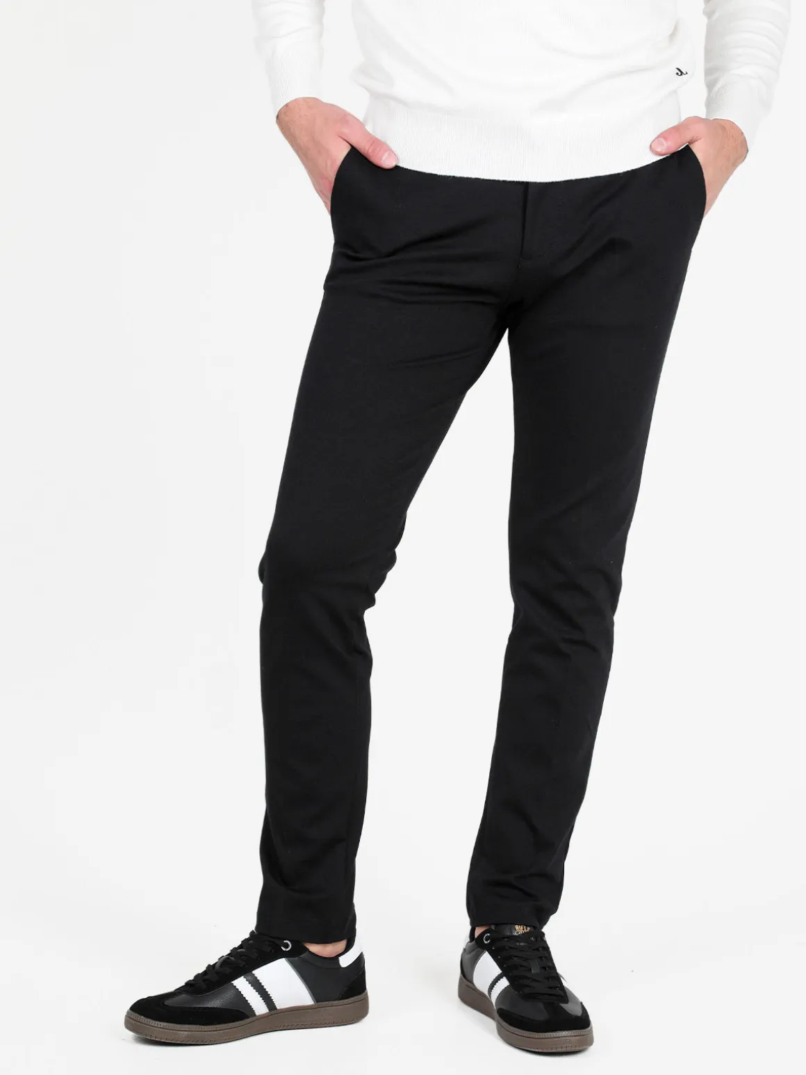 J.E. Mc Collum Pantaloni casual da uomo a gamba dritta