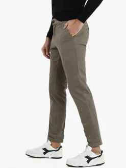 J.E. Mc Collum Pantaloni slim fit da uomo in cotone taglie grandi