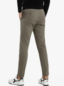 J.E. Mc Collum Pantaloni slim fit da uomo in cotone taglie grandi