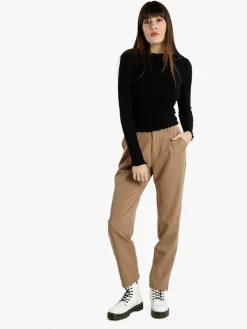 Jmzy Orignal Design Pantaloni donna a vita alta gamba dritta