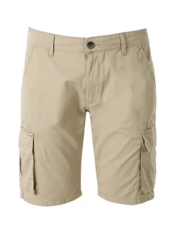 Johnny Looper Bermuda cargo da uomo in cotone - sabbia