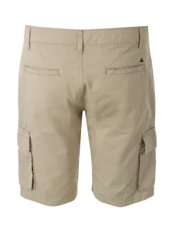 Johnny Looper Bermuda cargo da uomo in cotone - sabbia