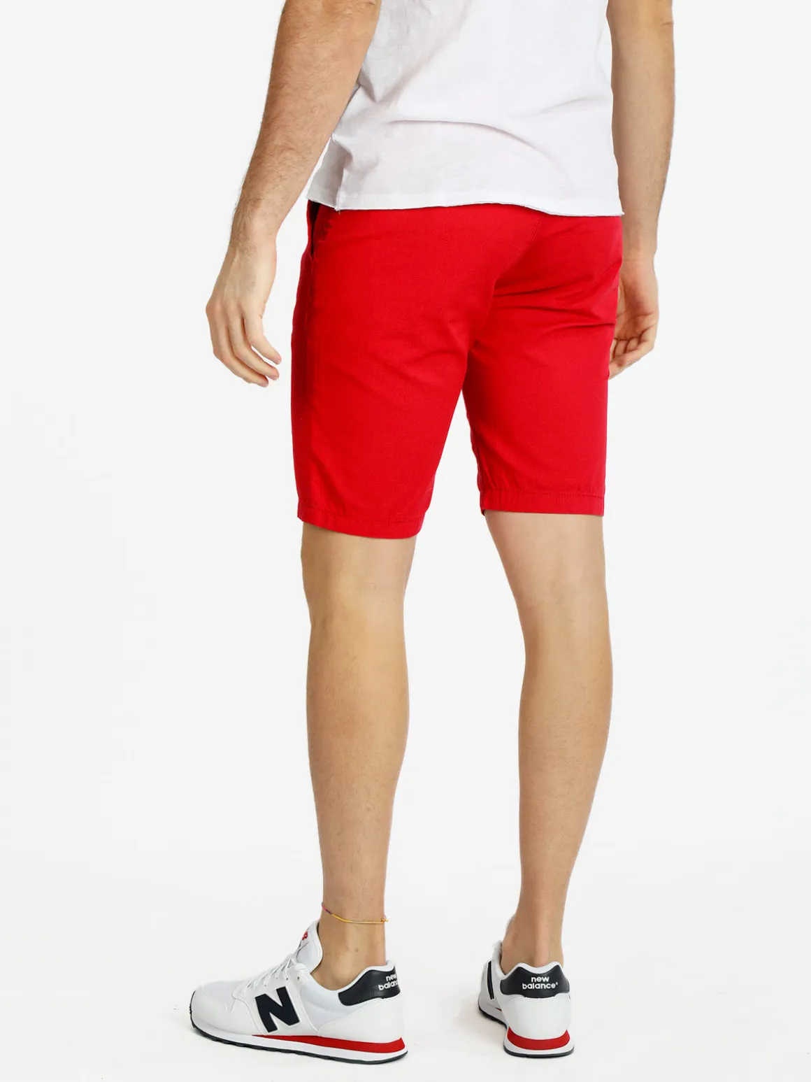 Johnny Looper Bermuda da uomo in cotone regular fit